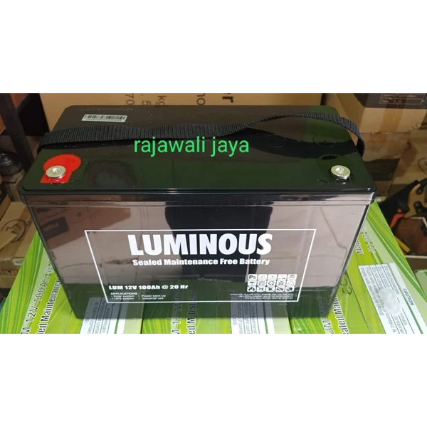 baterai VRLA LUMINOUS 12V 100Ah C20 NEW