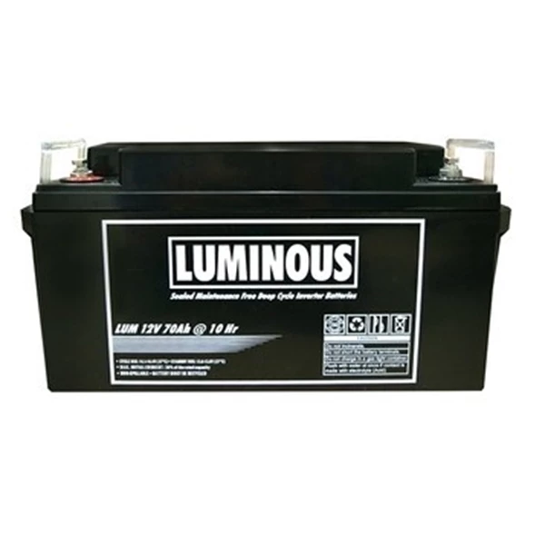  luminous battery 12v 70 ah vrla