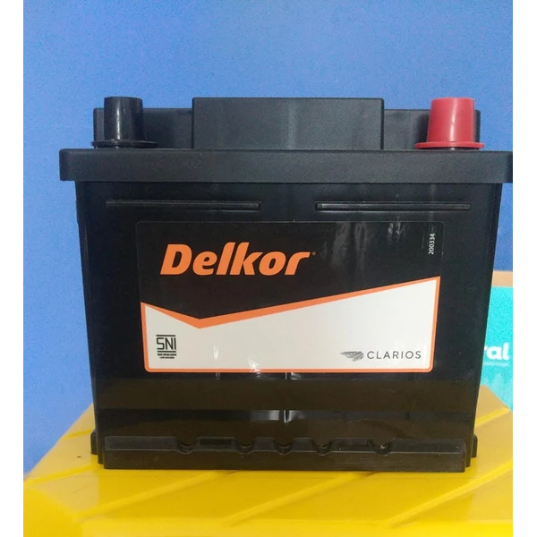 Delkor car battery type 54533 12v 45ah