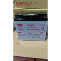 baterai Yuasa np12 18  12v 17 ah