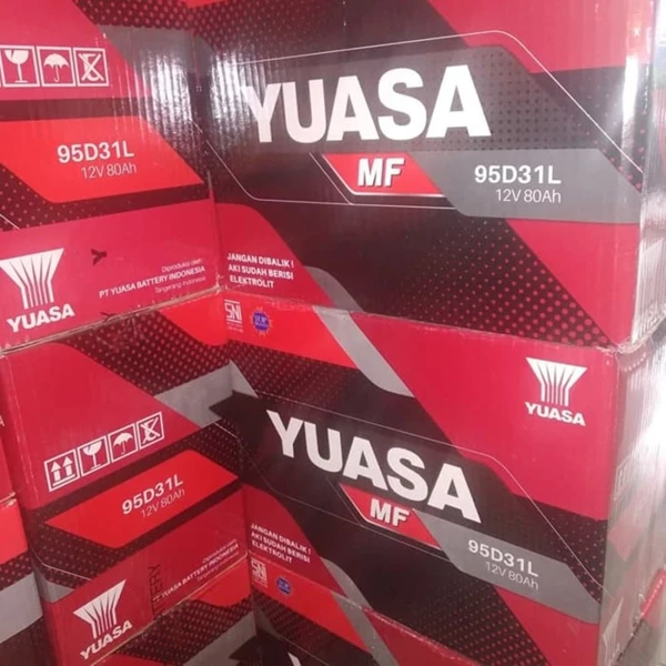 YUASA MF 95d31L nx120-7l 12v 80ah Dry Battery