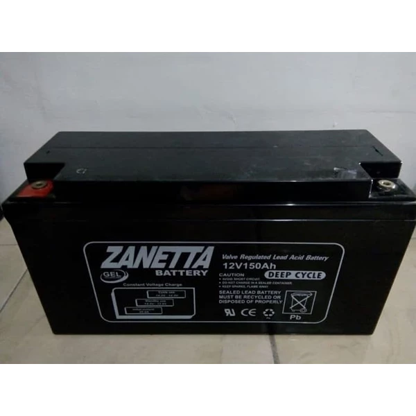 ZANETTA 12v 150ah VRLA GEL Battery