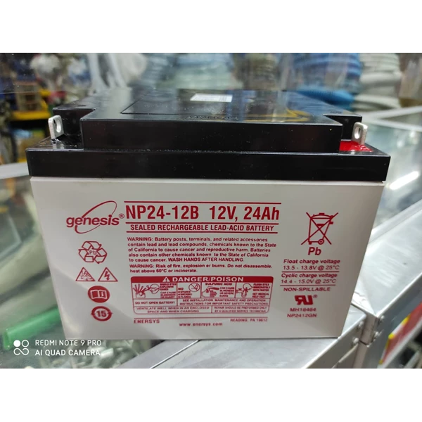 Battery VRLA Genesis NP24-12B 12V 24Ah